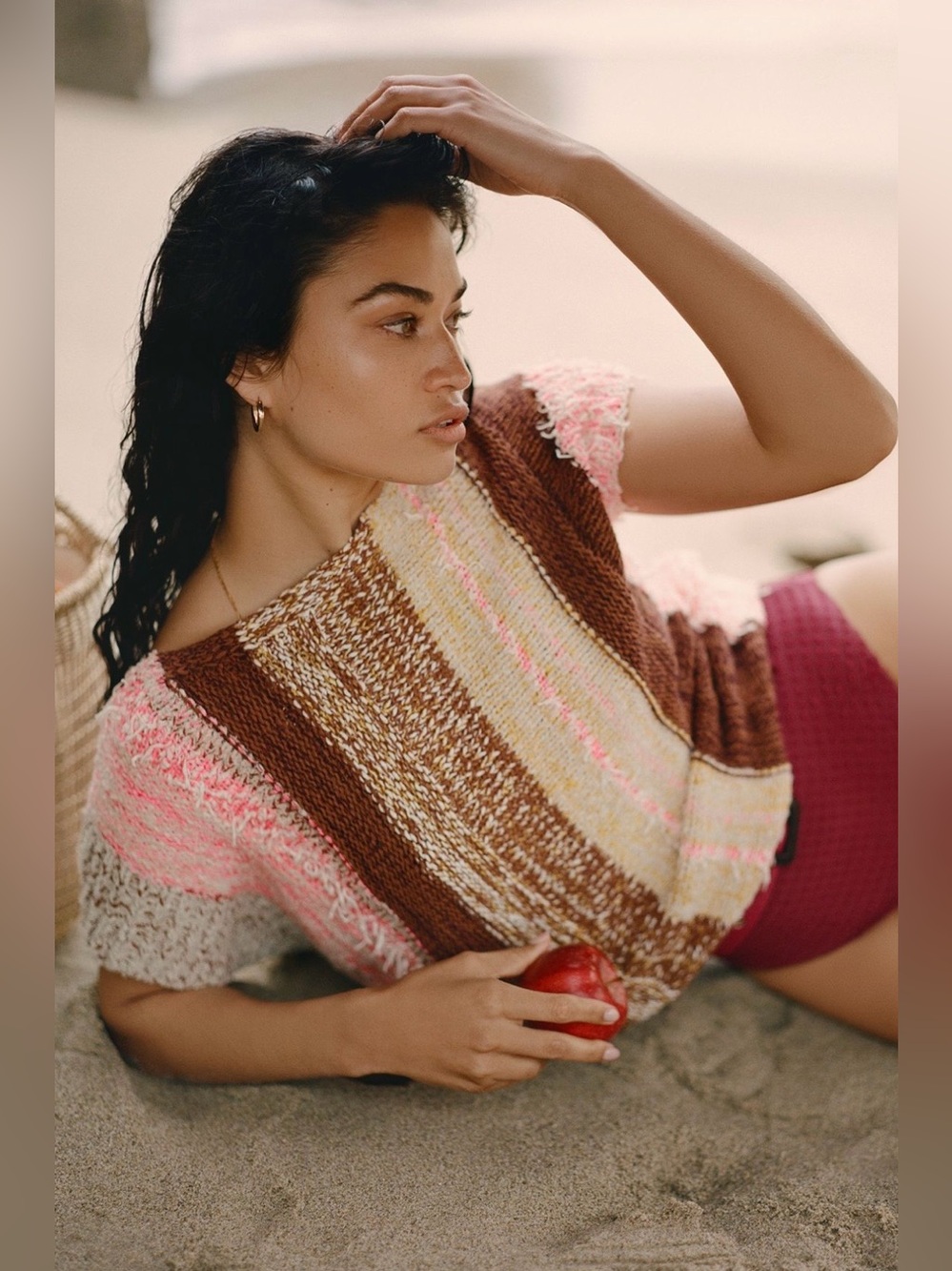 NWT Anthropologie Poncho Sweater Top